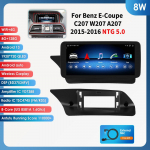 Ossuret 10.25 Android 13 Autoraadio 2din Carplay Mercedes Benz W212 E-klassile E200 E230 E260 E300 S212 NTG 4.0 4.5 5.0 Intelligentne Multimeediaheli 8W 8G 128G