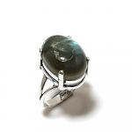 Labradorite Handmade 925 Sterling Silver Jewelry Ring Size 7 f2r19