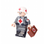 Teise maailmas&otilde;ja s&otilde;jav&auml;elane v&auml;lismaalane medik ehitusklotsim&auml;nguasi