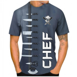 Meeste T-s&auml;rk l&uuml;hikeste varrukatega tr&uuml;kitud suvine &uuml;markaelus Top Trend vabaaja dressipluus M