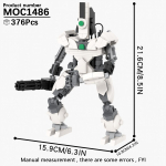 MOOXI Skibidi Tualettlaagri Komplekt MOC Klotsid M&auml;ng Super Titaan Boss Woofer TV Kaamera K&otilde;lar Sireen Mees Boss Ehitusklotsid Laste M&auml;nguasjad