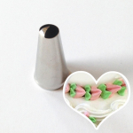 Roostevabast terasest kondiitritoodete toru koorega j&auml;&auml;tumine torude otsad otsik fondant koogi kaunistus 1825