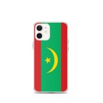 Coque T&eacute;lephone Drapeau Mauritanie officiel &ndash; iPhone 12 mini
