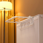 A Foldable Laundry Rack That Can Be Used on Balcony Railing Or Windowsill. Practical Indoor 35cm