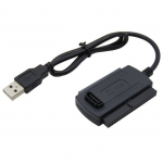 C&acirc;ble adaptateur USB 2.0 - Multicolore - IDE/SATA - 2,5 et 3,5 - Plug & Play - Transfert de fichiers