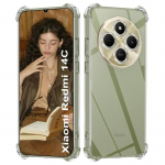 TPU l&auml;bipaistev &uuml;mbris Xiaomi Redmi 14C 4G / Poco C75 jaoks, kaitsekate, neli nurka p&otilde;rutuskindel p&otilde;rkeraam, Coque Fundas For Poco C75