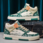 Ka&scaron;up&auml;hkli&otilde;ie k&otilde;rge pealiseosaga lauajalatsid meestele Kevad ja S&uuml;gis 2024 Uus trend Mitmek&uuml;lgsed noorte spordi vabaajajalatsid jalatsid meestele 44