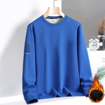 Meeste Crewneck dressipluus, soe &scaron;erpavoodriga dressipluusid pikkade varrukatega aluspesu Topid talvefliisist pullover, suur suurus meeste &uuml;hev&auml;rvilistele paksudele T-s&auml;rkidele 8XL