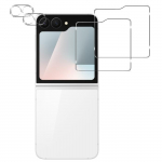 Verre Tremp&eacute; pour Samsung Galaxy Z FLIP 7 FE et Protection Cam&eacute;ra [Pack 2] Film Vitre Protection Phonillico&reg;