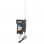 Vee temperatuuri termomeeter EM502C Professionaalne digitaalne elektrooniline termomeeter Toidutermomeeter sondiga Termomeeter must