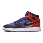 Air Jordan 1 Mid SS GS Skyline Laste tossud Sinine Concord Must DX4379-400 39