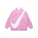 Nike kahek&uuml;lgne fliisjakk vabaajaks suure logoga naistejakk roosa DC5138-616 XS