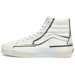 Vans Sk8-Hi Reconstruct - Marshmallow Unisex tossud Valge VN0005UKQJM 40.5