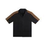 Adidas Originals Kolmeleheline Logo Tikitud &Uuml;he Rinnaga L&uuml;hikeste Varrukatega S&auml;rk Unisex S&auml;rgid Must GR1477 XXXS