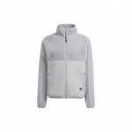 Adidas Originals Polar Fliisist T&auml;is-T&otilde;mblukuga Topp Meeste Topid Puht-Hall IS2826 XS
