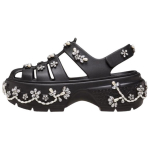 Simone Rocha x Crocs Stomp Kalamehe Sandaal Must Unisex Tossud 211428-001 40