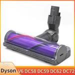 Kvaliteetne turbiinipintsel Dyson V6 DC58 DC59 DC62 DC72 jaoks Mootoripintsel Suure p&ouml;&ouml;rdemomendiga tolmuimeja Otseajamiga Elektriline harjapea