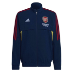 Adidas Arsenal AFC Ees seisev krae Moodne pehme mitmek&uuml;lgne spordijakk Meeste jakk HA5301 S
