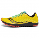 Saucony Kilkenny XC8 Naastud Paelkinnitused V&otilde;rkpolsterdus Libisemisvastased Kerged Madalad Jooksukingad Naiste toss Kollane Must S19068-10 42.5