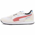 Puma Rx 737 Kangast ja Nahast Vabaaja Madalad Tossud Unisex Tossud Valge 391971-04 38
