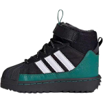Adidas Originals Superstar Winter Trek I Moodsad Mugavad Libisemiskindlad Vastupidavad K&otilde;rge s&auml;&auml;rega Jalatsid Beebikingad Must Roheline ID1024 24 black