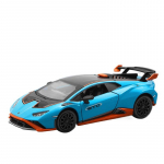1/32 Lamborghini Huracan STO Superauto Sulamist Valatud Mudelid ja M&auml;ngus&otilde;idukid Metallist M&auml;nguauto Mudel Heli ja Valgusega Kogumik Laste M&auml;nguasi sinine
