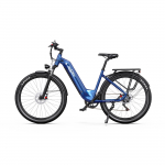 ONESPORT OT05 250W Urban Electric Bike Up to 25km/h & Hydraulic Brakes City E-Bike, 36V18.2Ah Commuter E-Bike, Rear Rack & APP Control Utility E-Bike OT05: 250W 36V18.2Ah sinine