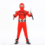 Moodsad ja vabaaja ninja kost&uuml;&uuml;mid cosplay kost&uuml;&uuml;m laste poiste riiete komplektid L punane