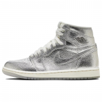 Air Jordan 1 High OG WMNS Chrome Jordan FN7249-001 37.5 metallik h&otilde;bedane v&auml;rv