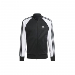 Adidas Originals Adicolor Classics Sst Track jakk Trefoili ja 3 triibuga meeste topsid, must IK7025 XXXXL
