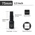 1 tk Raskeveokite Pikk Pikendusvarda P&ouml;&ouml;rdv&otilde;tmega L&ouml;&ouml;kpadruni Pikendaja Pneumaatiline T&ouml;&ouml;riist 1/2 3/4 1 tolli 75 125 150 200 300 400 mm