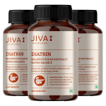 Jiva Diatrin Ayurveda Tabletid 500mg veresuhkru toetamiseks, ainevahetuseks ja k&otilde;hun&auml;&auml;rme terviseks, 120 tabletti 3 paki komplekt
