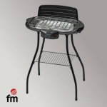Grill - Grupo FM - BEP2000 - Valge - 47 x 23 cm