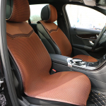 3D &otilde;hkv&otilde;rgust autoistmekatte padi autodele Hingav mantel Auto suvine jahe &uuml;hekordsete esiistmete padi Protect Automobile 1 front Beige