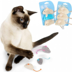 3 tk Lemmikloomakassi m&auml;nguasjad Palus simulatsioonihiire m&auml;nguasi Kassi kriimustushammustuskindlus Interaktiivne hiirem&auml;nguasi Kassile A