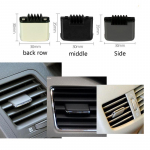 Air conditioning vent toggle piece outlet card pad clip repair bag wind direction adjustment plectrum knob For LEXUS ES240 beige back