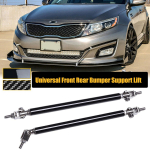 Universaalne Kia Optima K5 Forte Stinger 2001- Eesmise kaitseraua huul jagaja spoiler tugivarras kinnitusvardad Auto 7.5cm Red