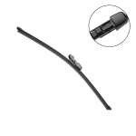 Rear Windscreen Wiper Blade Wiper Arm Kit For skoda Fabia 2015--2017 Windscreen Windshield Wipers Brushes Cleaning Accessories Rear wiper