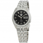 Renoveeritud Seiko 5 Automaatne 21 juveeli SNK393 SNK393K1 SNK393K Meeste k&auml;ekell must