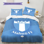 Malm&ouml; FF Muster Voodipesu, Tekikomplekt Tekikate Padjap&uuml;&uuml;r Kodu S&uuml;nnip&auml;evakingitus (1 * tekikott + 2 * padjap&uuml;&uuml;ri, ilma s&uuml;damikuta) 135x200cm