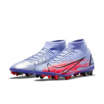Nike Kylian Mbapp&eacute; x Mercurial Superfly 8 Academy AG Flames DJ3984-506 EU 40 metallik h&otilde;bedane v&auml;rv