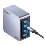 UGREEN 160W GaN USB-C mitme pordiga kiirlaadija komplekt