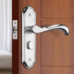 Door Handle Accessory Set fit Pella Door Handle Replacement Part, with Key and Lock Cylinder, Mortise Lock Not Included (Brushed ) one size