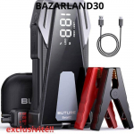Booster Batterie Voiture - BAZARLAND30 - 5000A - 23800mAh - Universel - Rechargeable USB