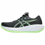 ASICS GEL CUMULUS 28 Abrasion Resistant Casual Running Shoes Men's Black Green 1011C143-001 41.5