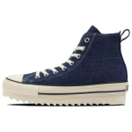 Converse All Star Abrasion Resistant High top Canvas Shoes Unisex Blue 31312740 44.5 beige
