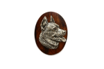 Berger de Beauce, Beauceron, Beauce Sheep Dog - Dog show brooch, starter number clip, dog pin by Art-Dog