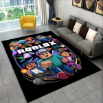 Multikas R-Robloxs M&auml;ngija Vaip M&auml;ngutoa, Magamistoa, Elutoa, Diivani Kodu Dekooriks, Laste Ala Vaip Libisemisvastane P&otilde;randamatt 80x120cm