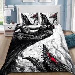 Anime Berserk Pehme Tekikate Padjap&uuml;&uuml;r Voodipesukomplekt T&auml;iskasvanud Inimesed Poiss T&uuml;druk Magamistoa Kaunistus Laste Kingitus &Uuml;he- Kahekohaline Suurem Suurus M&otilde;&otilde;tmed 100*200cm Single