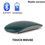 Maagiline Kahe Režiimiga Juhtmevaba Hiir Bluetooth Puutetundlik &Otilde;huke Laetav Ergonoomiline Macbook Air Pro PC S&uuml;learvuti Arvuti S&uuml;learvuti jaoks roheline